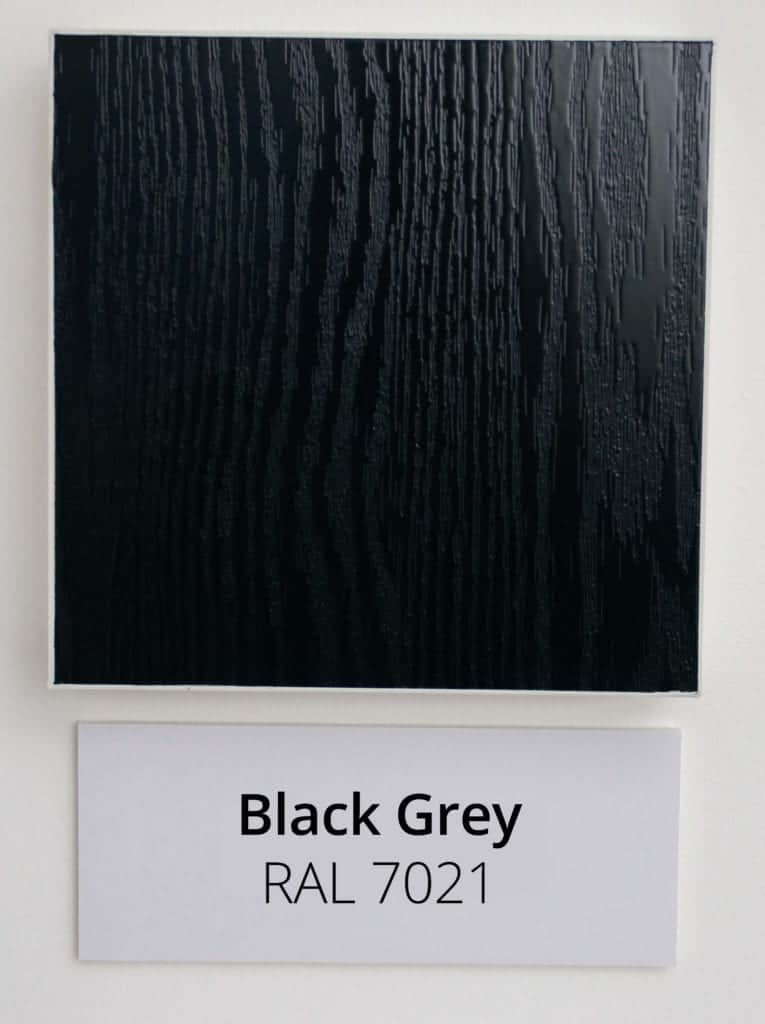 Black Grey RAL 7021