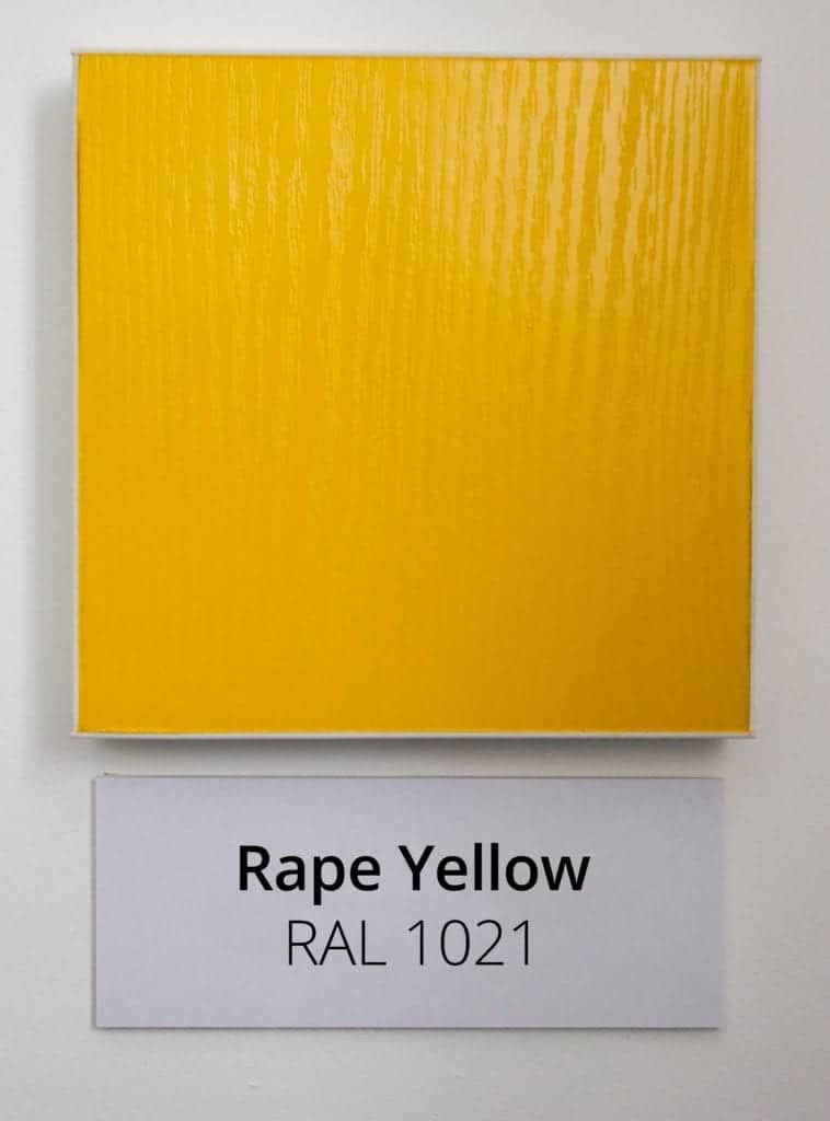 Rape Yellow RAL 1021