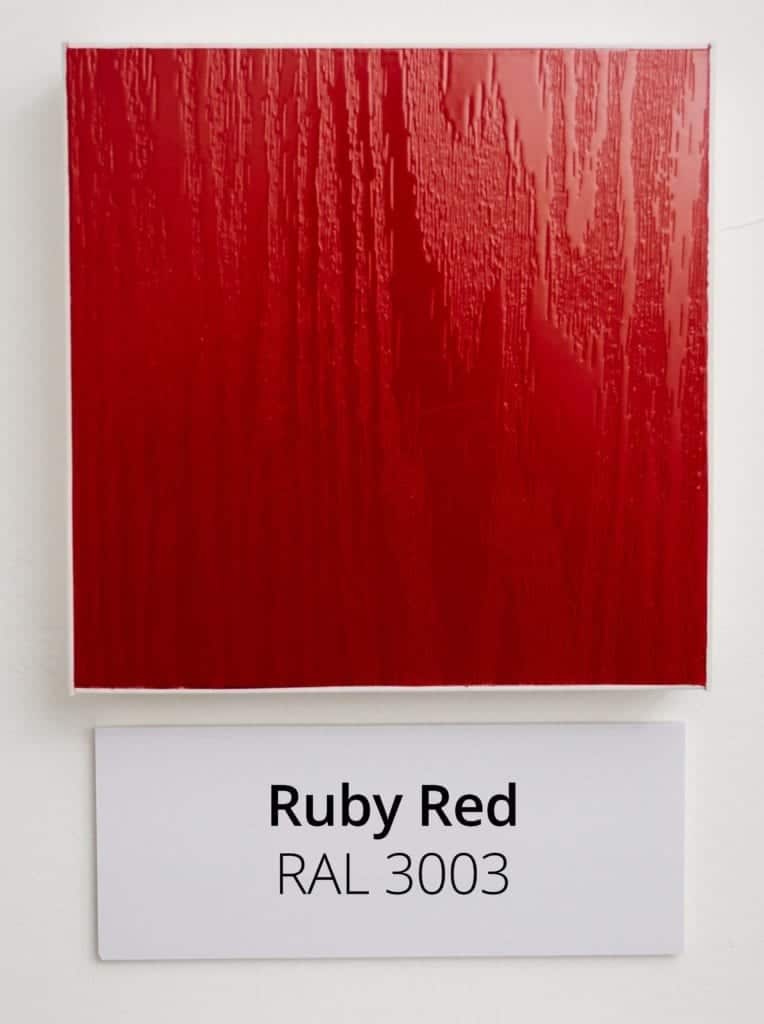 Ruby Red RAL 3003