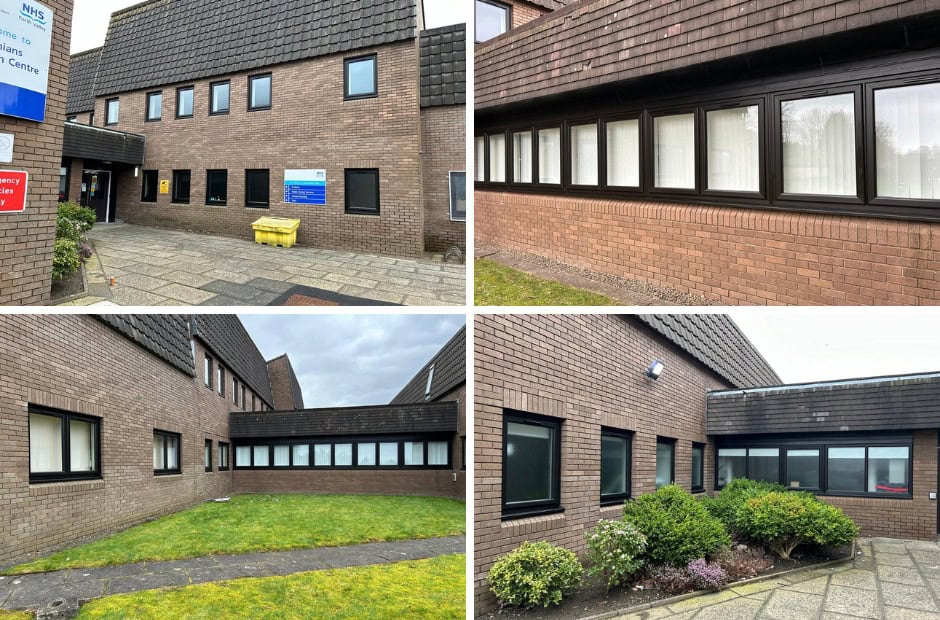 St Ninians NHS windows
